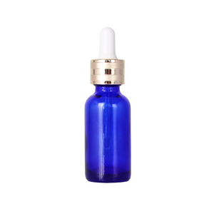 30 ml blaue Glasflasche mit ätherischen Ölen für den täglichen Gebrauch